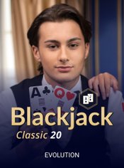 Blackjack Classic 20 slot by Evolution