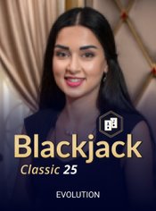 Blackjack Classic 25 slot by Evolution