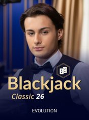 Blackjack Classic 26 slot by Evolution