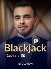 Blackjack Classic 30 slot by Evolution