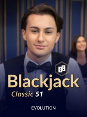 Blackjack Classic 51 slot by Evolution