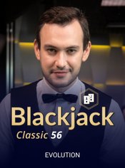 Blackjack Classic 56 slot by Evolution