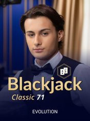 Blackjack Classic 71 slot by Evolution