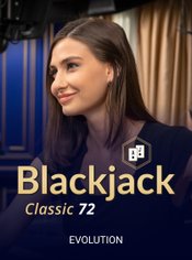 Blackjack Classic 72 slot by Evolution