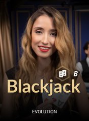 Blackjack B slot by Evolution