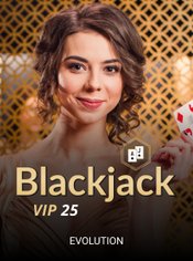 Blackjack VIP 25 slot by Evolution