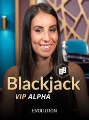 Blackjack VIP Alpha slot by Evolution