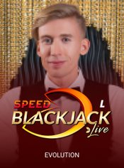 Speed Blackjack L slot by Evolution