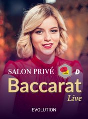 Salon Prive Baccarat D slot by Evolution