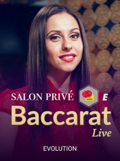 Salon Prive Baccarat E slot by Evolution