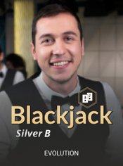 Blackjack Silver B slot by Evolution