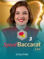 Speed Baccarat 3 slot by Evolution