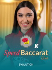 Speed Baccarat K slot by Evolution