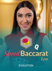 Speed Baccarat Q slot by Evolution