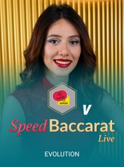 Speed Baccarat V slot by Evolution