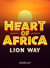Heart of Africa: Lion Way slot by Evoplay