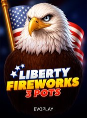 Liberty Fireworks slot by Evoplay