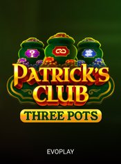 Patrick's Club: Three Pots slot by Evoplay