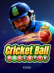 Cricket Ball Roulette slot by Ezugi