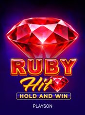 Ruby Hit: Hold and Win Mobile slot by Playson