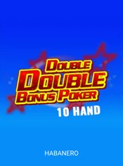 Double Double Bonus Poker 10 Hand slot by Habanero