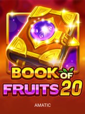 Book Of Fruits 20 slot by Amatic