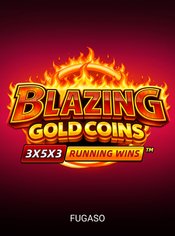 Blazing Gold Coins RUNNING WINS slot by Fugaso