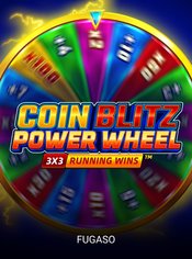 Coin Blitz: Power Wheel RUNNING WINS slot by Fugaso