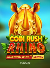 Coin Rush: Rhino slot by Fugaso