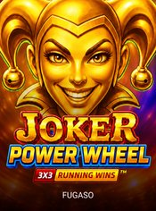 Joker Power Wheel RUNNING WINS slot by Fugaso