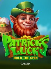 Patrick's Luck: Hold The Spin slot by Gamzix