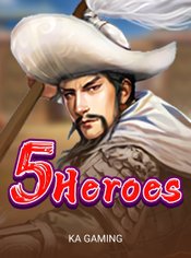 Five Heroes slot by KA Gaming