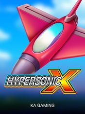Hypersonic X slot by KA Gaming
