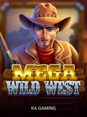 Mega Wild West slot by KA Gaming