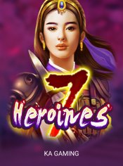 Seven Heroines slot by KA Gaming
