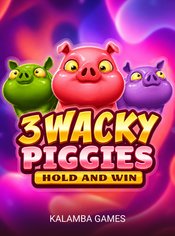 3 Wacky Piggies Hold and Win slot by Kalamba Games