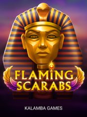 Flaming Scarabs slot by Kalamba Games