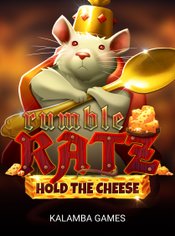 Rumble Ratz Hold the Cheese slot by Kalamba Games