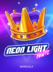 Neon Light Fruits slot by Mancala