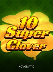10 Super Clover slot by Novomatic