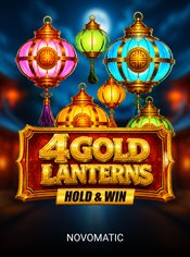 4 Gold Lanterns Hold & Win slot by Novomatic