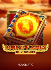 Book of Flames Buy Bonus slot by Novomatic