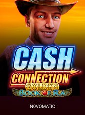 Cash Connection Golden Book of Ra slot by Novomatic