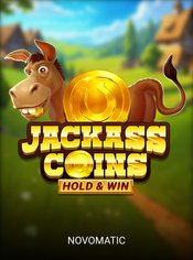 Jackass Coins Hold & Win Buy Bonus slot by Novomatic