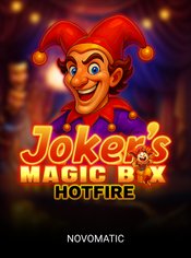 Joker's Magic Box Hotfire Buy Bonus slot by Novomatic
