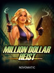 Million Dollar Heist slot by Novomatic