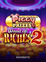 Piggy Prizes Wand of Riches 2 slot by Novomatic
