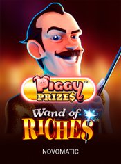 Piggy Prizes Wand of Riches slot by Novomatic