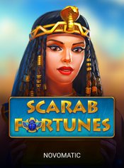 Scarab Fortunes slot by Novomatic