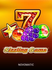 Sizzling Gems slot by Novomatic